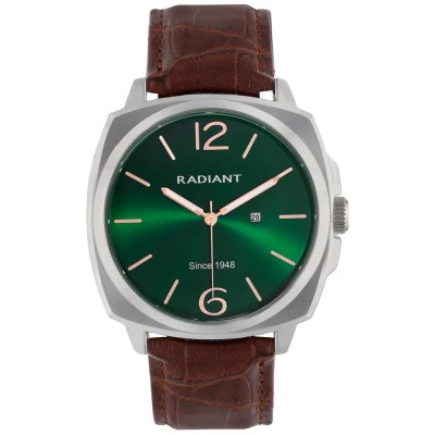 часовник,часовници,radiant,paul,42mm,5atm,quartz,analogical,watch,brown,(brown,green,mineral)