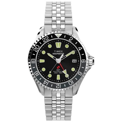 часовник,часовници,timex,deep,water,42mm,20atm,quartz,analogical,watch,silver,(silver,black,sapphire)