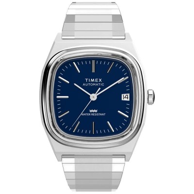 часовник,часовници,timex,e,line,34mm,5atm,quartz,analogical,watch,silver,(silver,blue,acrylic)