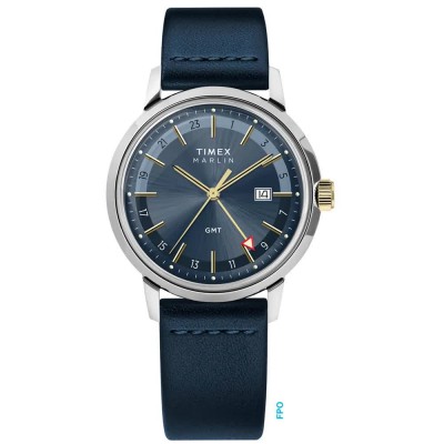 часовник,часовници,timex,marlin,40mm,5atm,quartz,analogical,watch,blue,(blue,yellow,acrylic)