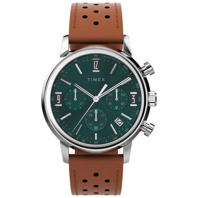 часовник,часовници,timex,marlin,a,40mm,5atm,quartz,analogical,watch,brown,(brown,green,acrylic)