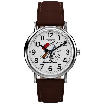 часовник,часовници,timex,peanuts,38mm,3atm,quartz,analogical,watch,silver,(brown,white,mineral)