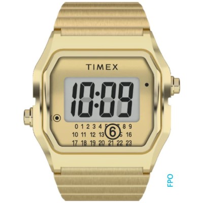 часовник,часовници,timex,t80,ring,20mm,quartz,digital,watch,golden,(gold,gold,mineral)