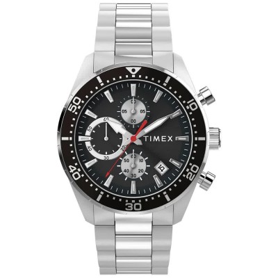 часовник,часовници,timex,trend,ridgefield,42mm,5atm,quartz,analogical,watch,silver,(silver,black,mineral)