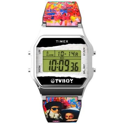 часовник,часовници,timex,tvboy,legacy,34mm,3atm,quartz,analogical,watch,multicolor,(multicolor,acrylic)