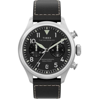 часовник,часовници,timex,waterbury,tw2y19000,41mm,10atm,quartz,analogical,watch,silver,(black,black,mineral)