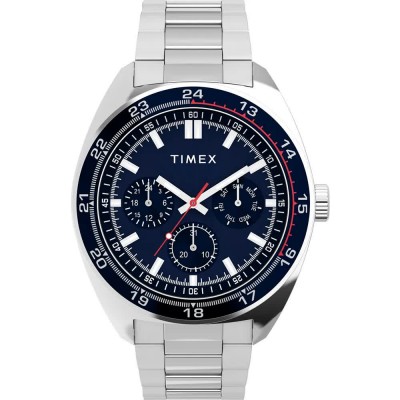 часовник,часовници,timex,weston,45mm,5atm,quartz,analogical,watch,silver,(silver,blue,mineral)