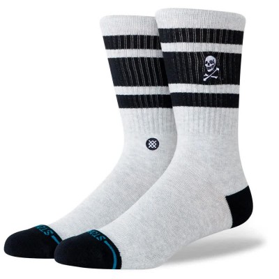 чорапи,мъжки,чорапи,дамски,чорапи,stance,boyd,skull,crew,socks,grey,(heather,grey)
