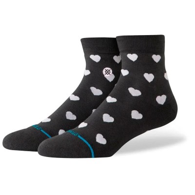 чорапи,мъжки,чорапи,дамски,чорапи,stance,hearts,lowrider,socks,black,(charcoal)
