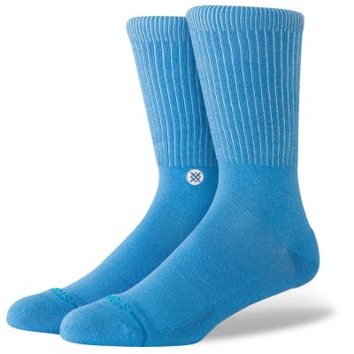 чорапи,мъжки,чорапи,дамски,чорапи,stance,icon,pop,crew,socks,blue,(capriblue)