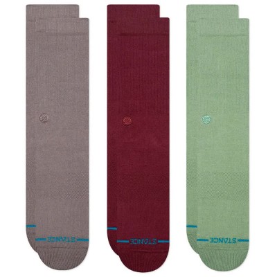 чорапи,мъжки,чорапи,дамски,чорапи,stance,icon,socks,3,pairs,multicolor,(dark,grey)