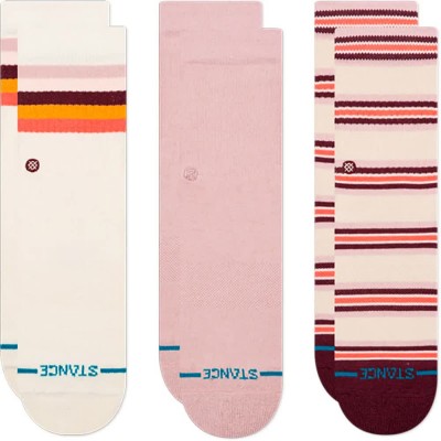 чорапи,мъжки,чорапи,дамски,чорапи,stance,maliboo,socks,3,pairs,multicolor,(lilac)