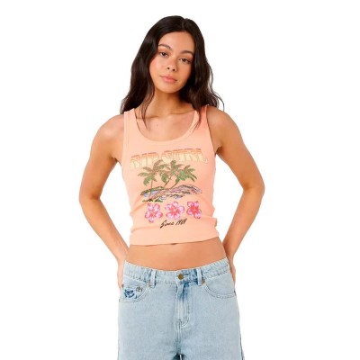 тениска,мъжки,тениски,дамски,тениски,rip,curl,hayley,sleeveless,t,shirt,orange,(papaya)