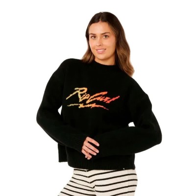 блуза,мъжки,пуловери,дамски,пуловери,rip,curl,paradise,sweater,black,(black)