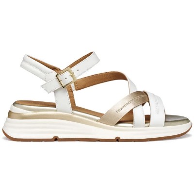 сандали,на,платформа,дамски,сандали,и,чехли,geox,elowynne,wedge,sandals,white,(white,light,gold)