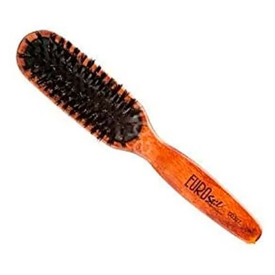 хигиена,аксесоари,eurostil,oval,boar,wood,bellows,brush,orange