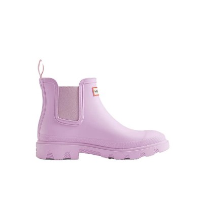 обувки,дамски,боти,мъжки,боти,hunter,downpour,chelsea,rain,boots,purple,(lavender)