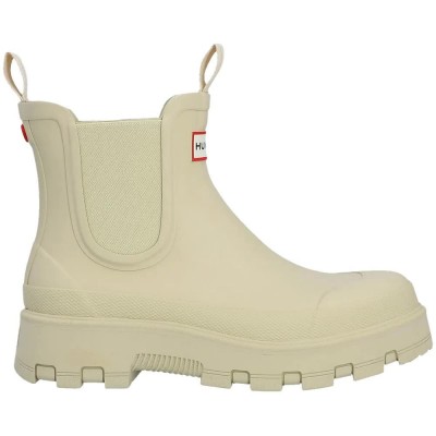 обувки,дамски,боти,мъжки,боти,hunter,elastic,chelsea,boots,beige,(gravel)