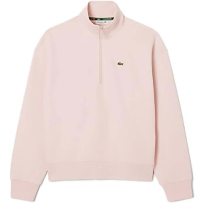 блуза,дамски,блузи,lacoste,sf5271,half,zip,sweatshirt,pink,(nidus)