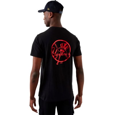 тениска,мъжки,тениски,дамски,тениски,new,era,mlb,foil,bp,neyyan,short,sleeve,t,shirt,black,(black)