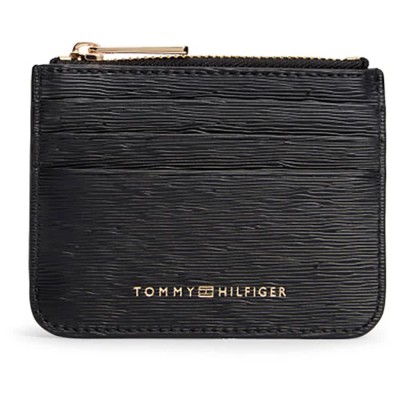 портфейли,и,портмонета,tommy,hilfiger,aw0aw18486,woman,wallet,black,(black)