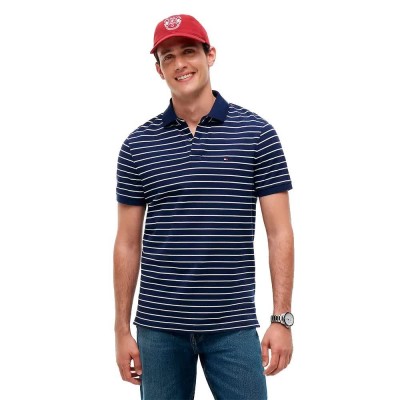 дамски,блузи,с,яка,мъжки,блузи,с,яка,tommy,hilfiger,1985,regular,fit,short,sleeve,polo,blue,(carbon,navy,ivory,petal)
