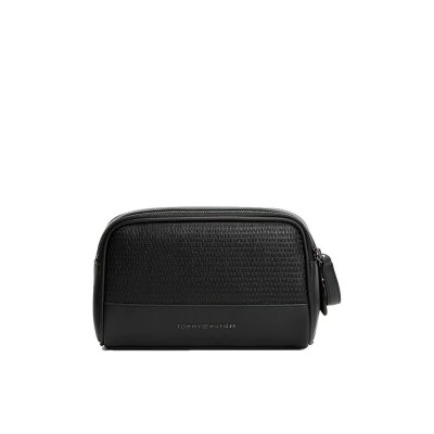 несесер,тоалетни,принадлежности,tommy,hilfiger,am0am14098,wash,bag,black,(black)