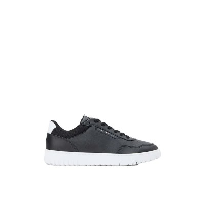 маратонки,мъжки,маратонки,дамски,маратонки,tommy,hilfiger,basket,core,lite,leather,trainers,black,(black)