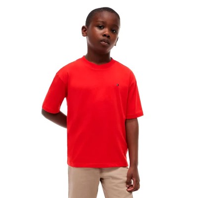 тениска,мъжки,тениски,дамски,тениски,tommy,hilfiger,essential,archive,fit,short,sleeve,t,shirt,red,(rapid,red)