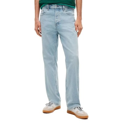 дънки,мъжки,панталони,дамски,панталони,tommy,hilfiger,otis,bja110,regular,straight,fit,jeans,blue,(denim,light)