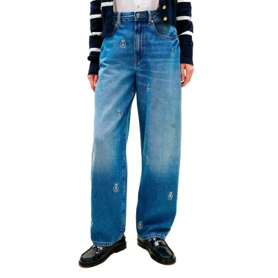 дънки,мъжки,панталони,дамски,панталони,tommy,hilfiger,ww0ww49563,barrel,fit,jeans,blue,(finn)