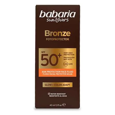козметика,за,защита,от,слънце,babaria,bronze,sunscreen,fluid,spf,50,40ml,clear,(multicolor)