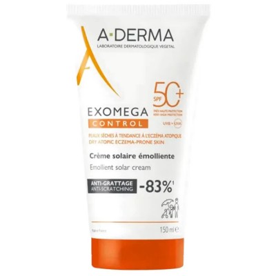 козметика,за,защита,от,слънце,a,derma,exomega,control,emollient,spf50+,150ml,facial,sunscreen,clear