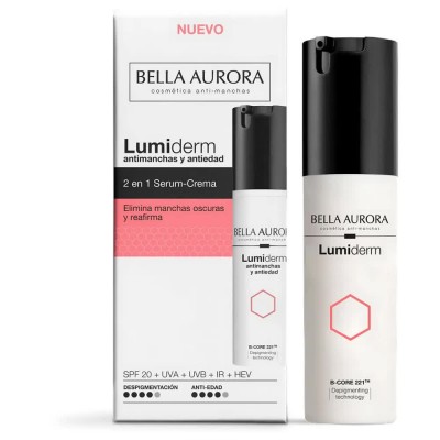 козметика,за,овлажняване,bella,aurora,lumiderm,anti,spot,&,anti,age,serum,30ml,moisturizer,white