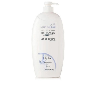 козметика,за,овлажняване,byphasse,caresse,milk,protein,shower,1l,moisturizer,clear