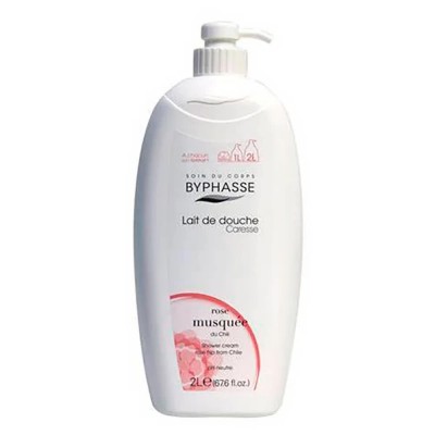 козметика,за,овлажняване,byphasse,caresse,rosehip,shower,2l,moisturizer,white
