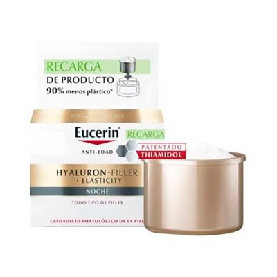 специфични,козметични,продукти,eucerin,hyaluron,filler,+,elasticity,night,refill,50ml,facial,cream,golden