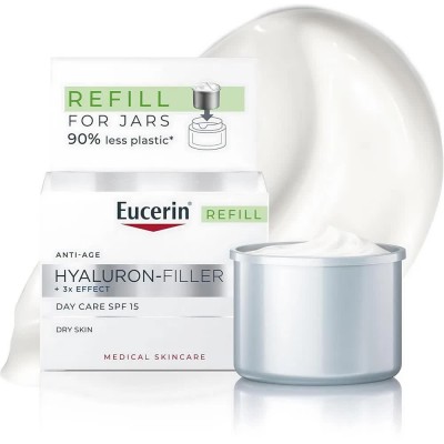 специфични,козметични,продукти,eucerin,hyaluron,filler,day,spf15,refill,dry,skin,50ml,facial,cream,clear