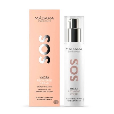 козметика,за,овлажняване,madara,sos,hydra,recharge,50ml,moisturizer,clear