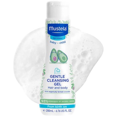 хигиена,тяло,mustela,gentle,200ml,shower,gel,clear