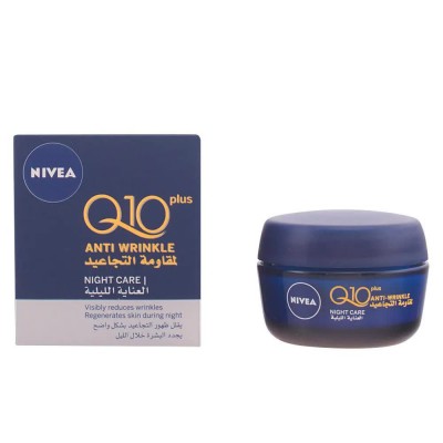 специфични,козметични,продукти,nivea,q10+,anti,wrinkle,night,50ml,facial,cream,blue