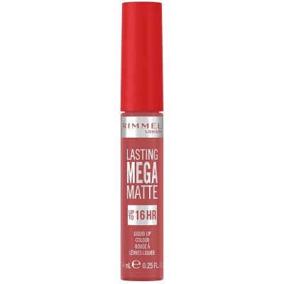 специфични,козметични,продукти,rimmel,london,lasting,mega,matte,nº210,rose,&,shine,7.4ml,lipstick,pink