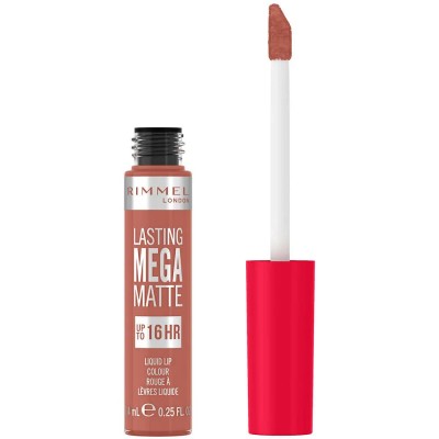 специфични,козметични,продукти,rimmel,london,lasting,mega,matte,nº700,be,my,baby,7.4ml,lipstick,brown