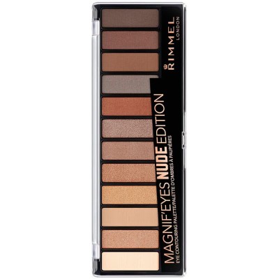 очна,линия,rimmel,london,magnif´eyes,nº001,nude,14g,eyeshadow,palette,multicolor