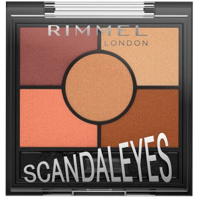 очна,линия,rimmel,london,scandaleyes,nº005,sunset,bronze,3.80g,eyeshadow,palette