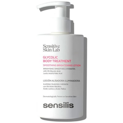 козметика,за,овлажняване,sensilis,glycolic,body,treatment,illuminating,&,smoothing,200ml,body,lotion,clear