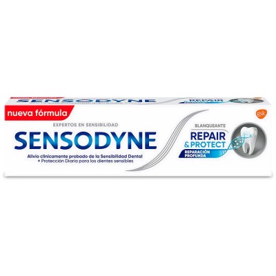 хигиена,тяло,sensodyne,repair,&,protect,whitening,75ml,toothpaste,clear