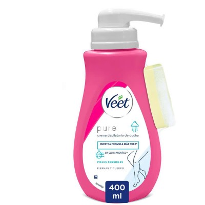 козметика,за,овлажняване,veet,pure,400ml,moisturizer,pink