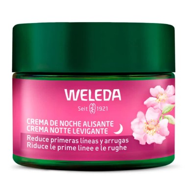 специфични,козметични,продукти,weleda,smoothing,night,rosehip,&,white,tea,40ml,facial,cream,pink