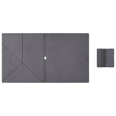 други,аксесоари,onyx,note,air5,c,flip,phone,case,brown,(dark,grey)